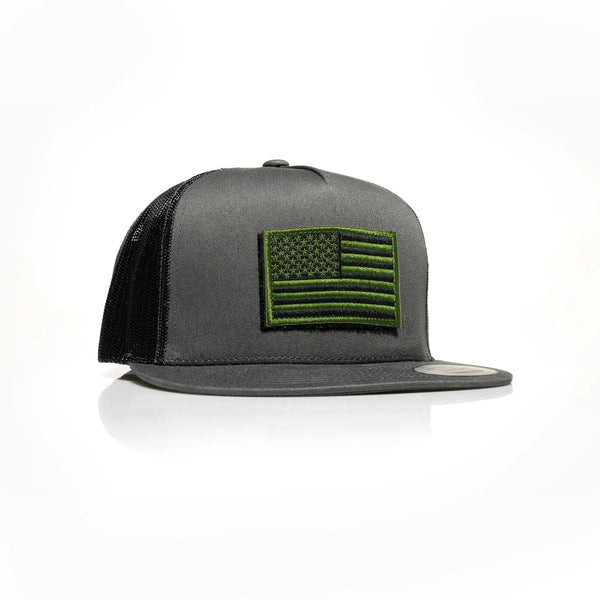 USA Green Flag Patch Trucker - Allegiance Clothing