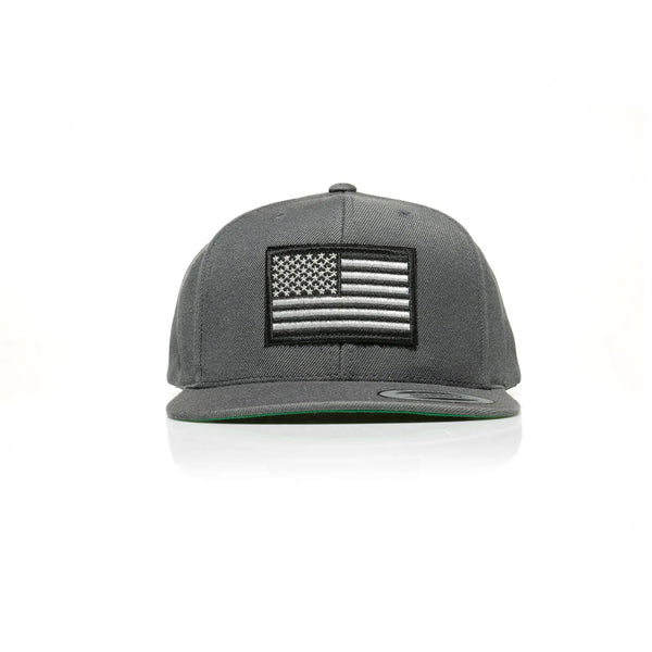 USA Black Flag Patch Snapback - Allegiance Clothing