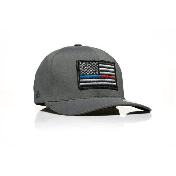 Thin Blue/Red Line Patch Flexfit Delta - Allegiance Clothing