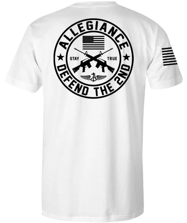 Defend The 2nd  Back Hit Tee ALLEGIANCE CLOTHING