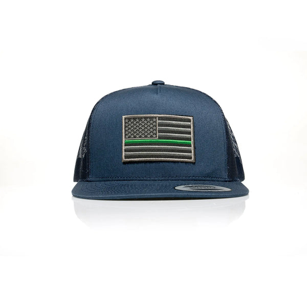 Thin Green Line Patch Trucker - Allegiance Clothing