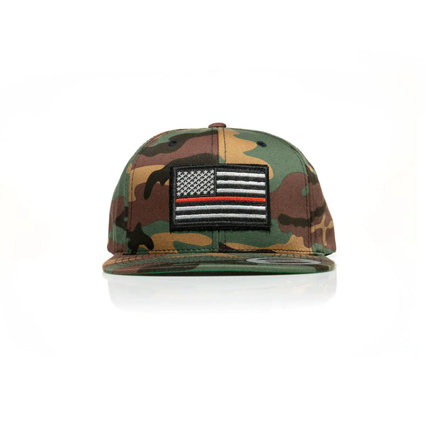 Thin Red Line Patch Snapback - Allegiance Clothing