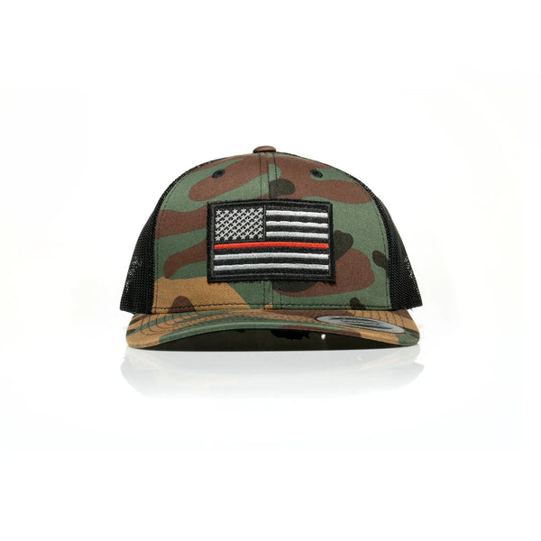 Thin Red Line Patch Trucker - Allegiance Clothing