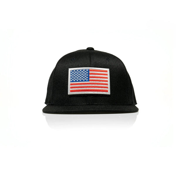 USA Flag Patch Flexfit Snapback 110 - Allegiance Clothing