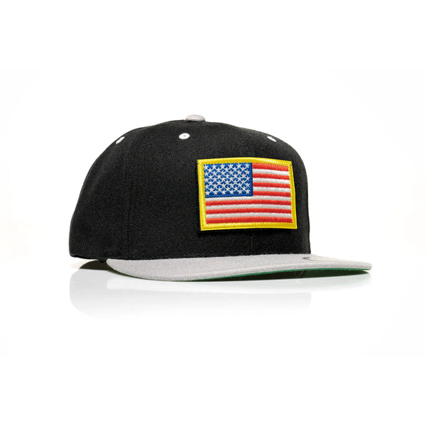 USA Flag Patch Snapback - Allegiance Clothing