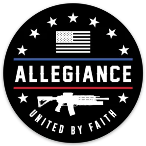 Combat Sticker ALLEGIANCE CLOTHING