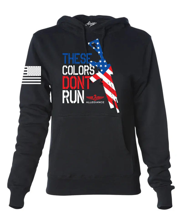 Don't Run Women's Hoodie ALLEGIANCE CLOTHING